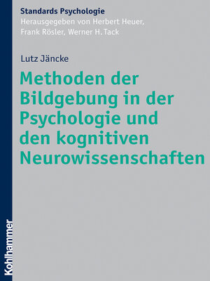 cover image of Methoden der Bildgebung in der Psychologie und den kognitiven Neurowissenschaften